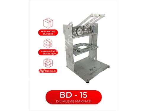 100 Kg / Saat Kaşar Peyniri Dilimleme Makinası