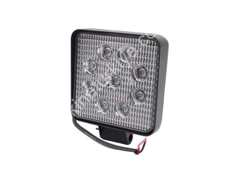 9-Led Square Work Machine Operating Lamp