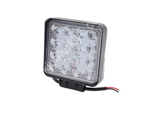 16-Led Square Work Machine Operating Lamp