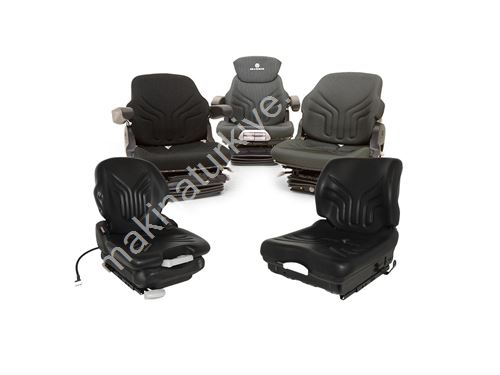 Varieties of Grammer Seats for Construction Machinery