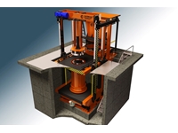 Ø620 mm - Ø1500 Mm Menhol Baca Bilezik Ve Konik Makinası
