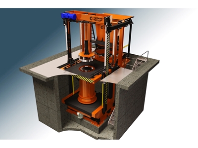 Ø620 mm - Ø1500 Mm Menhol Baca Bilezik Ve Konik Makinası - 0