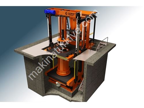 Ø620 mm - Ø1500 Mm Menhol Baca Bilezik Ve Konik Makinası