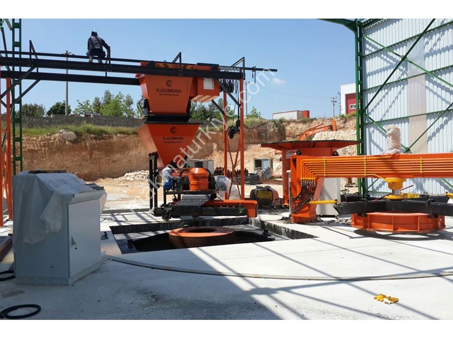 Ø800 Mm - Ø3600 Mm Beton Boru Ve Menfez Makinası