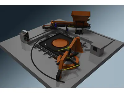 Ø800 Mm - Ø3600 Mm Beton Boru Ve Menfez Makinası