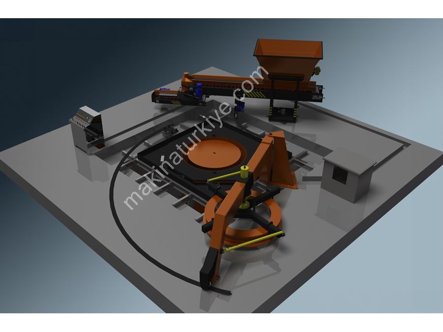 Ø800 Mm - Ø3600 Mm Beton Boru Ve Menfez Makinası