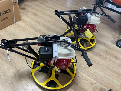 600 mm Katlanır Kol 5.5 Hp Honda Motor Kenar Köşe Perdah Makinası - 5