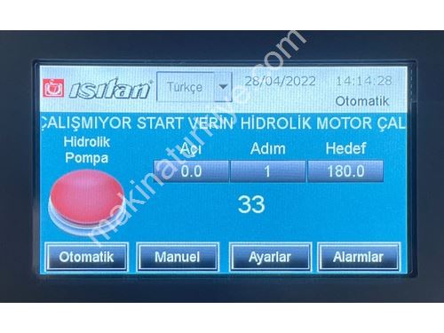 32 Lik Hidrolik PLC Kontrollü Boru Bükme Makinası