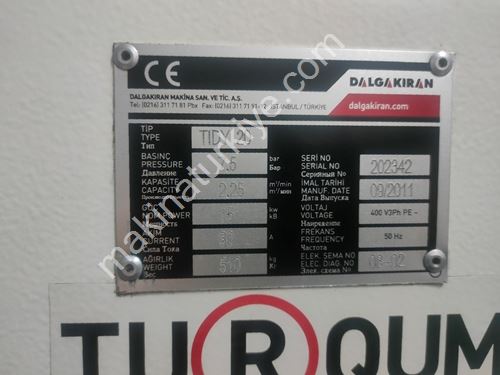 20 kW Dalgakıran Vidalı Kompresör