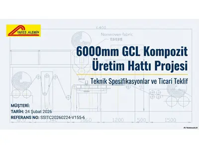 Geosynthetic Clay Liner (Gcl) Non Woven Production Mach
