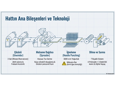 Geosynthetic Clay Liner (Gcl) Non Woven Production Mach - 5