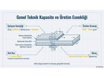 Geosynthetic Clay Liner (Gcl) Non Woven Production Mach - 8