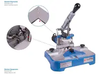 35 mm Zıvana Deliği Açma ve Köşe Birleştirme Çiftli Kırlangıç Makinesi