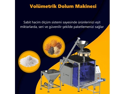 40-1000 Gr (15-40 Adet / Dakika) Tam Otomatik Volümetrik Dolum Ve Paketleme Makinası - 0