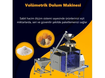 40-1000 Gr (15-40 Adet / Dakika) Tam Otomatik Volümetrik Dolum Ve Paketleme Makinası