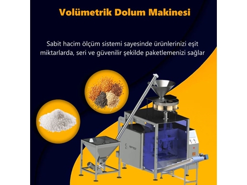 40-1000 Gr (15-40 Adet / Dakika) Tam Otomatik Volümetrik Dolum Ve Paketleme Makinası