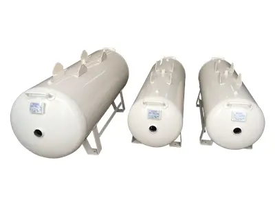 300 Litre Yatay Tip Kompresör Hava Tankı