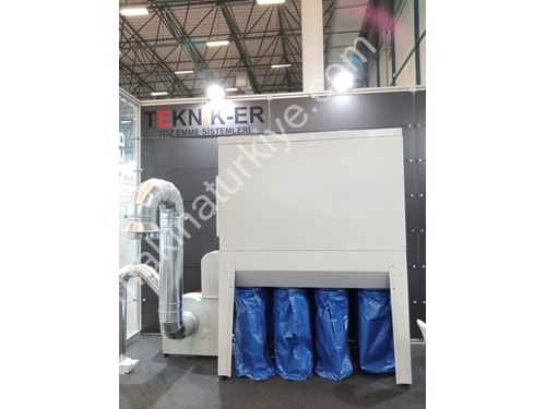 8000 Metreküp 8 Çuvallı 10 Hp Motorlu Toz Emme Makinası 