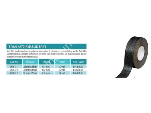 25x25 Mt - 50x25 Mt Merdiven Kaydırmaz Güvenlik Bandı