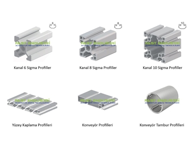 Alüminyum Sigma Profil Ürün Grubu - 0