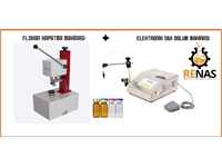 Elektronik Sıvı Dolum Makinası + Flakon Kapak Kapatma Makinası - 0