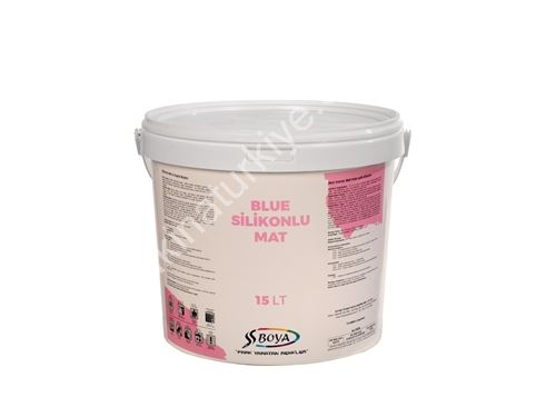 15 Liter Blue Silicone Interior Paint