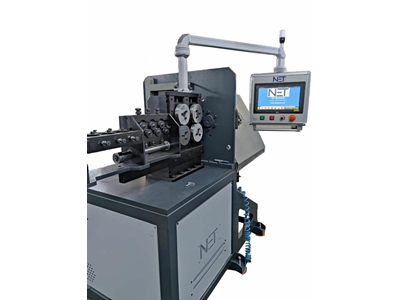 Ø3 mm ~ Ø6 mm 2 Boyutlu CNC Tel Bükme Makinesi - 2