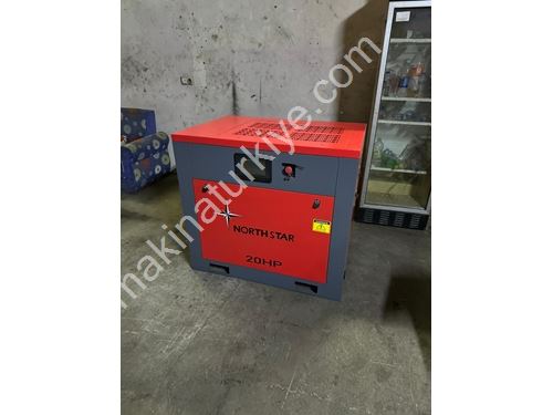 8 Bar 2.3 m3 Debi 20 Hp Sıfır Vidalı Kompresör