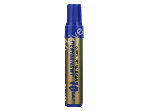 Stylo de marquage permanent Metapin 10 mm Bleu, lot de 10