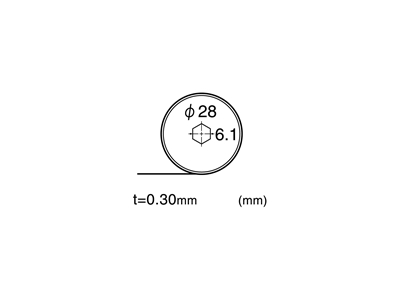 Nt Cutter Japan BR-28 mm Yuvarlak Bıçak Rulet Disk Kumaş Kesici Yedek Bıçağı - 1