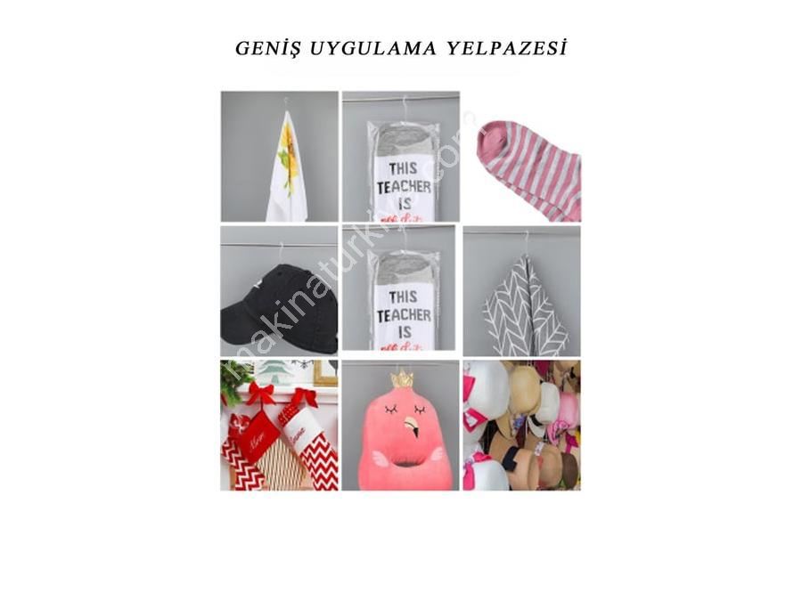 Etiket Takma Tabancası Yedek İğneli Set ve 5000 Adet 35 mm Halka Askılı Kılçık
