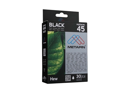 HP-45 Ink 51645A Pastal Çizim Uyumlu Plotter Makinesi Mürekkep Siyah Kartuş  - 0