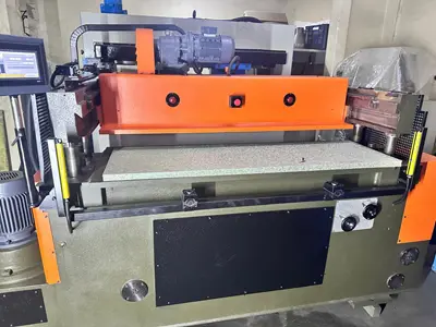 80 Ton 65 x 150 cm Bütün Kafa Blok Deri Kesim Presi
