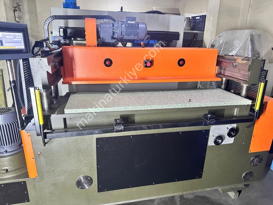 80 Ton 65 x 150 cm Bütün Kafa Blok Deri Kesim Presi