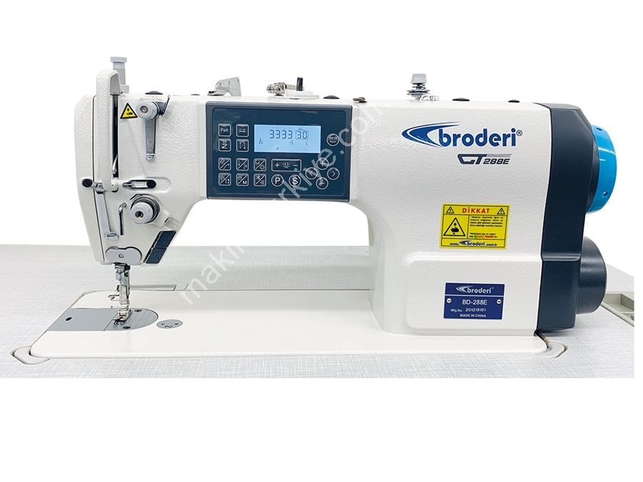 Broderi Bd-288E Otomatik Düz Dikiş (Step Motorlu) Makinası