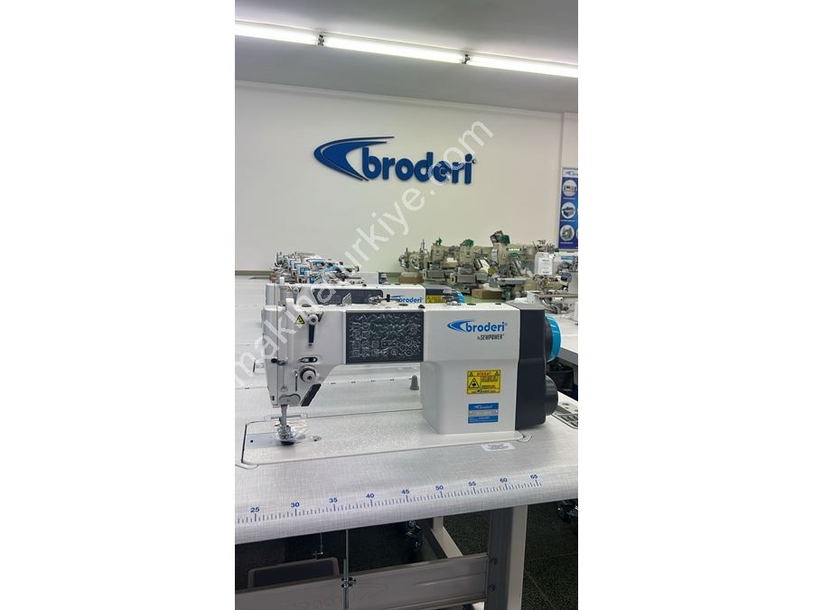 Broderi Bd-288E Otomatik Düz Dikiş (Step Motorlu) Makinası