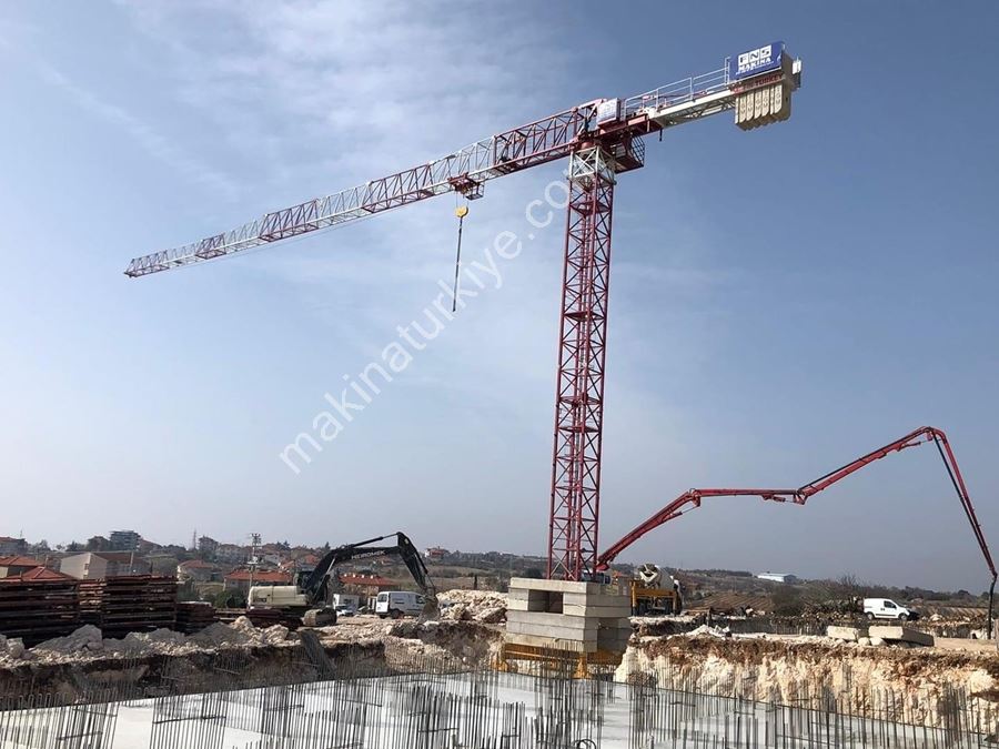Tgm Marka Satılık Kulevinç 8 Ton (Bom 60 Mt. Yükseklik 50 Mt.)