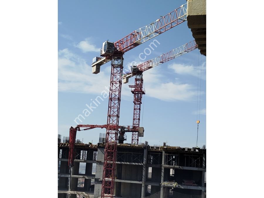 Tgm Marka Satılık Kulevinç 8 Ton (Bom 60 Mt. Yükseklik 50 Mt.)