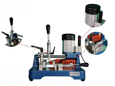 128 mm Manuel Orta Kayıt Alıştırma Makinası