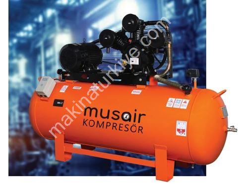 350 Litre Çift Kademeli Pistonlu Hava Kompresörü