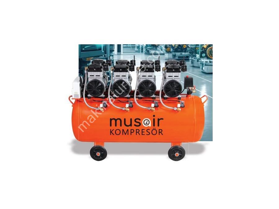 200 Litre 8 Hp Sessiz ve Yağsız Hava Kompresörü