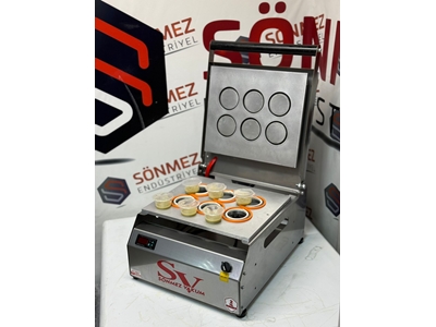 70 Mm Sos Kabı Yapıştırma Kapatma Makinesi Dürüm Sosu Paketleme Makinası - 2