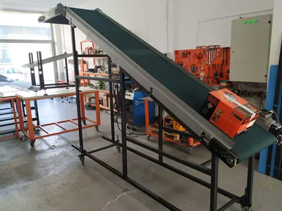 L Tipi PVC Bantlı Konveyör