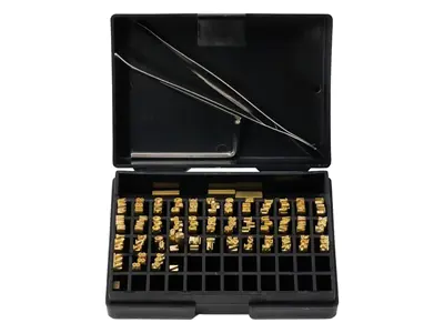Ensemble de lettres et de chiffres pour machine de codage de date 2*3*15 mm