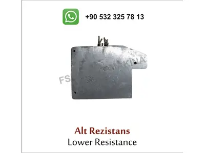 Kenar Bantlama Makinası Alt Üst Rezistans /  Edge Banding Machine Lower Upper Resistance