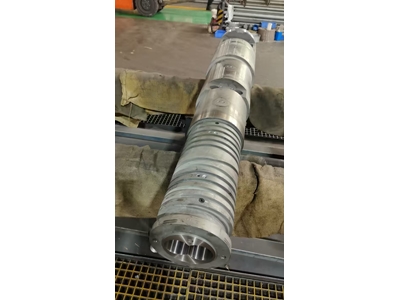80/156 PVC Ekstrüzyon Makinası İçin Konik Vida Kovan Seti - 1