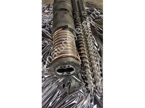 Ensemble de douilles d'extrusion conique pour machine d'extrusion de PVC 80/156