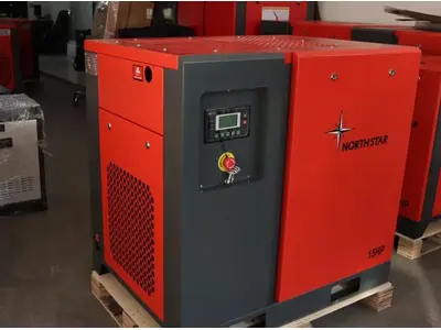 8 Bar 1,71 M3/DK Debi 15 Hp Sıfır Vidalı Kompresör
