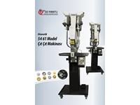 Machine automatique de pose de boutons-pression et de pose d'œillets en plastique 54-61 Model