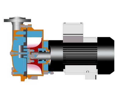 230 m³/h 5,5 kW Su Halkalı Monoblok Vakum Pompası - 3